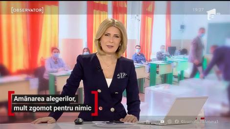 Amânarea alegerilor, mult zgomot pentru nimic