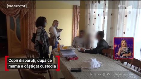 Copii dispăruți, după ce mama a câștigat custodia