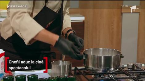 Chefii aduc la cină spectacolul