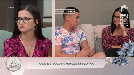 Ștefania, prima opțiune a lui Radu. Mădălina: M-am apropiat foarte greu de el