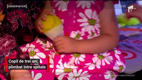 Fetiţă de trei ani din Constanța, plimbată printre spitale după ce a înghiţit o monedă