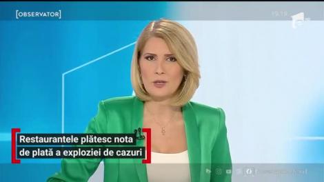 Restaurantele plătesc nota de plată a exploziei de cazuri