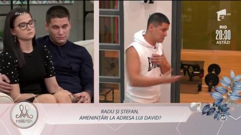 David, jignit și amenințat! Radu: Îmi cer scuze pentru ce am făcut și spus
