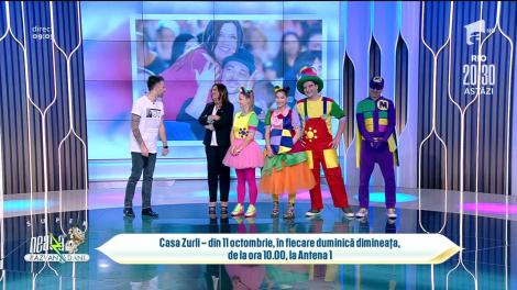 Gașca Zurli, emisiune dedicată copiilor, la Antena 1. Casa Zurli, difuzată în fiecare duminică, de la ora 10