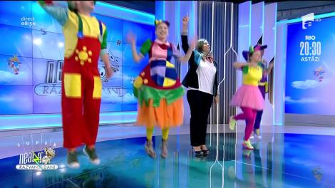 Gașca Zurli cântă meloda Cine știe culorile, la Neatza cu Răzvan și Dani