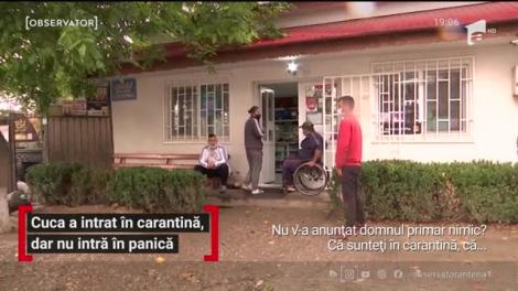 Comuna Cuca din Galati a intrat în carantină, dar nu intră în panică