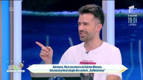 Adrianna, fiica lui Adrian Minune, s-a lansat în muzică: Mi-ar plăcea să fac o piesă cu sora mea