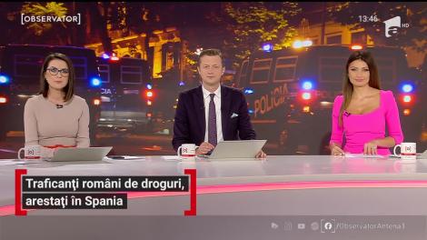 Traficanți români de droguri, arestați în Spania