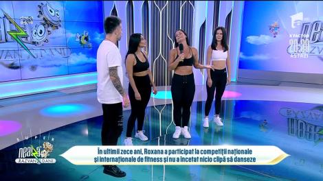 Demonstrație de zumba cu Roxana Chiperi. Cum poți să slăbești dansând