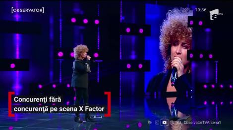 Concurenți fără concurență pe scena X Factor