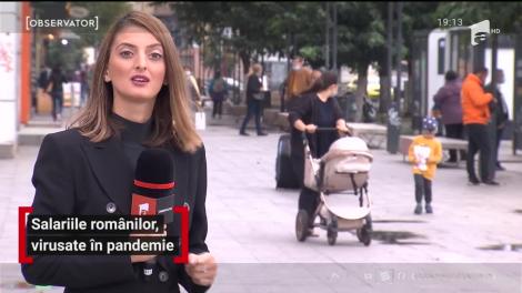 Salariile românilor, reduse în pandemie