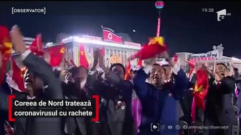 Coreea de Nord tratează coronavirusul cu rachete