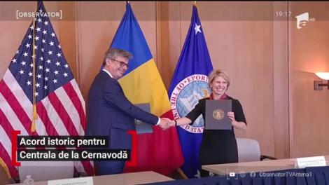 Acord istoric între România şi SUA. Americanii vor să construiască reactoarele 3 și 4 de la Cernavodă