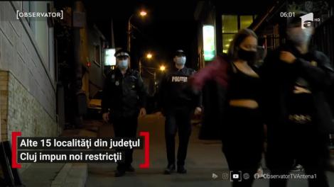 Alte 15 localități din Cluj impun noi restricții