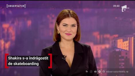 Shakira s-a îndrăgostit de skateboarding