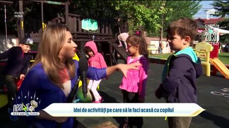 Idei de activități pe care să le faci acasă cu copilul