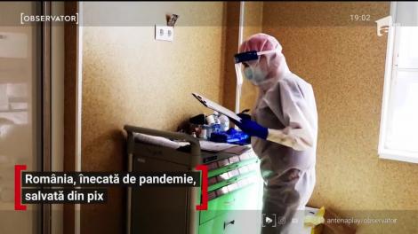 România, înecată de pandemie, salvată din pix