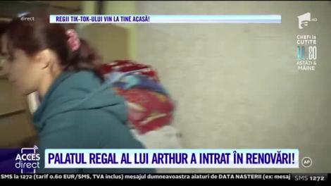 Arthur din Ceptura și Dana, muncitori la palat. Cum arată dormitorul regal