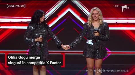 Mamă și fiică, moment emoționant pe scena X Factor. Otilia Gogu merge singură mai departe în competiție