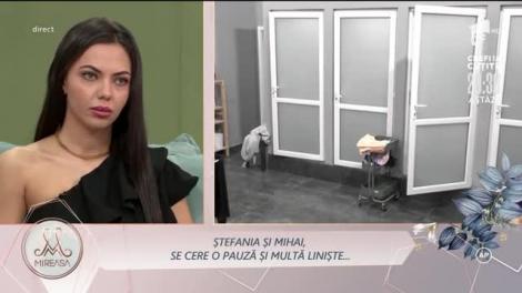 Ștefania a plâns 40 de minute în baie, după o discuție serioasă cu Mihai: Vreau să plec acasă!