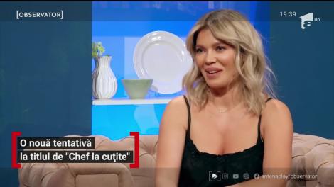 Florin Ristei și Carmen Grebenișan fac echipă în bucătăria Chefi la cuțite