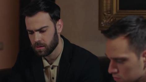 Andrei și Amza citesc biletul de adio al lui Ștefan