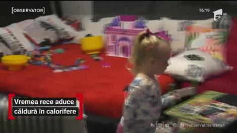 Vremea rece din ultimele zile a adus căldura în calorifere