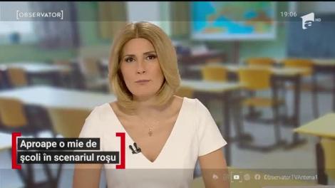 O mie de școli au intrat în scenariul roșu