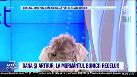 Regele Arthur a dus-o pe Dana la cimitir!