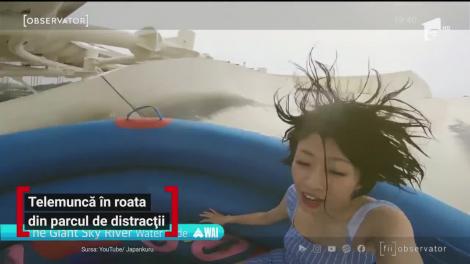 Telemunca în roata din parcul de distracții