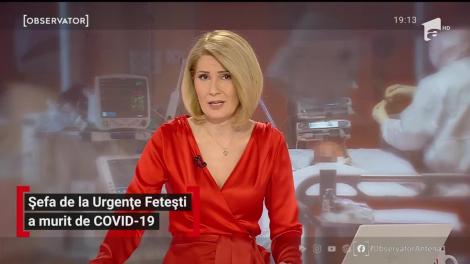 Șefa de la Urgențe Fetești a murit de Covid 19