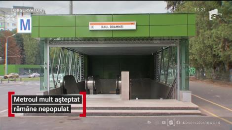 Metroul din Drumul Taberei nu pare să aibă succes la călători