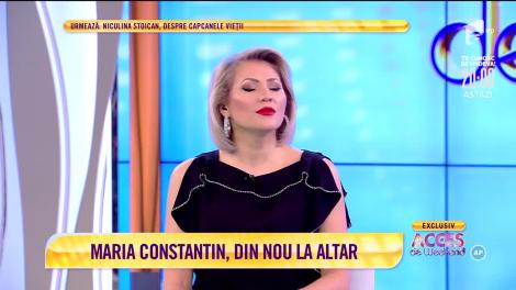 Maria Constantin trăieşte o nouă poveste de iubire: Încerc să o țin departe de ochii presei!