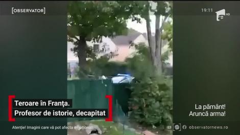 Teroare în Franța. Profesor de istorie, decapitat