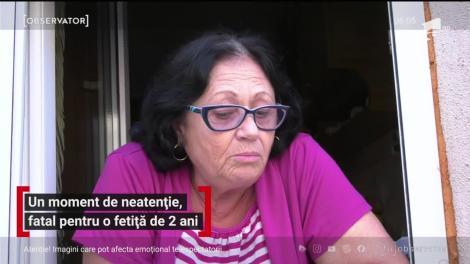 Un moment de neatenție, fatal pentru o fetiță de doi ani