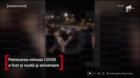 Petrecerea miresei COVID a fost și nuntă și aniversare