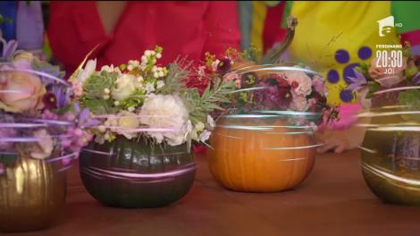 Gașca Zurli învață cum să devii florar de la Nicu Bocancea, campion și profesor prin excelență în domeniul floristicii