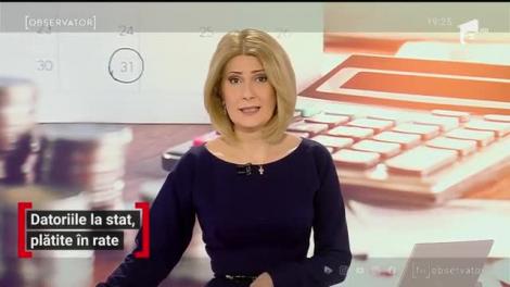 Datoriile la stat, plătite în rate