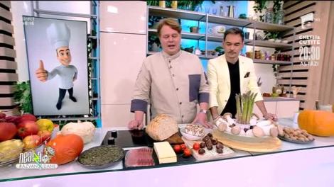 Toast cu ciuperci, reţeta lui Vlăduţ de la Neatza cu Răzvan şi Dani