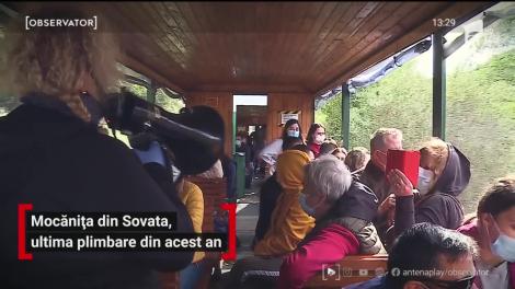 Mocănița din Sovata, ultima primbare din acest an