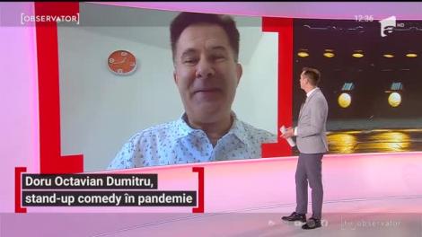 Spărgătorul de râs, Doru Octavian Dumitru, în direct, la Observator