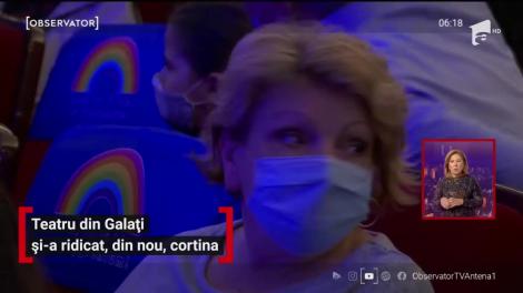 Teatrul Dramatic din Galaţi şi-a ridicat din nou cortina