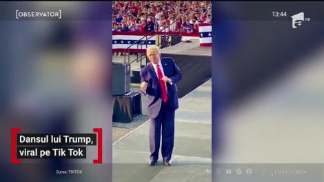 Dansul lui Donald Trump, viral pe Tik Tok