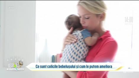 Ce sunt colicile bebelușului și cum le putem ameliora