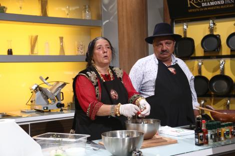 Diamant și Letiția, doi rromi autentici, gătesc tocană țigănească, la Chefi la Cuțite