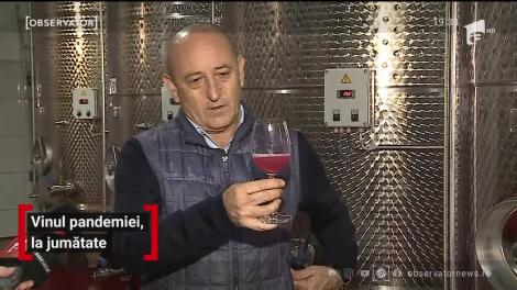 Vânzările de vin, la jumătate față de anul trecut