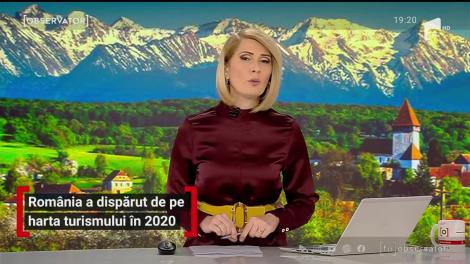 România a dispărut de pe harta turismului în 2020