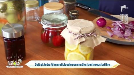 Marian Duță pune murături, în direct, la Neatza