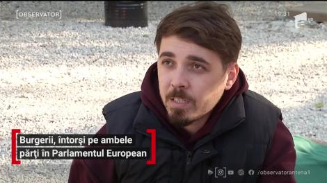 Burgerii, întorși pe ambele părți în Parlamentul European