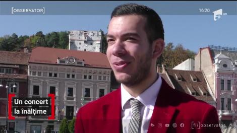 Un concert la înălțime în Piața Sfatului din Brașov
